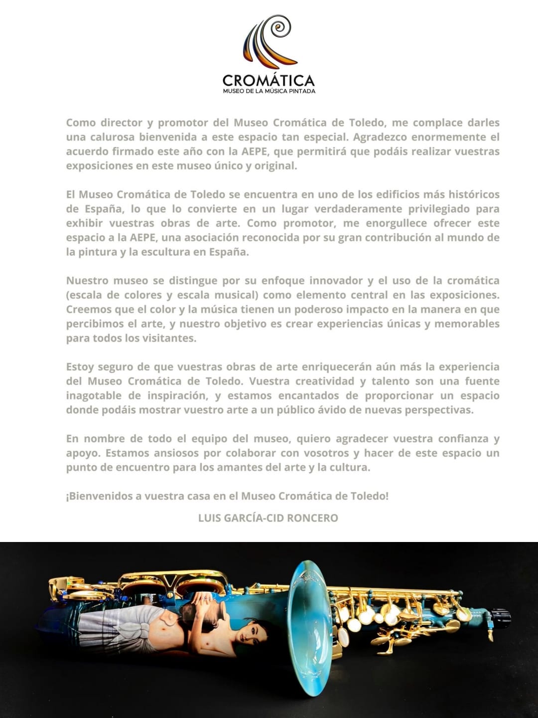 Bienvenida coromatica